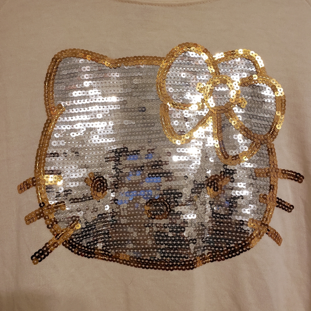 Sequins Hello Kitty Sweater - Picture 2 of 5
